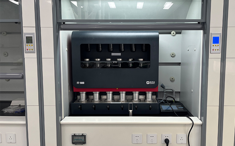 全自動索氏提取儀可用于化學(xué)纖維中油劑類物質(zhì)的提取及測定